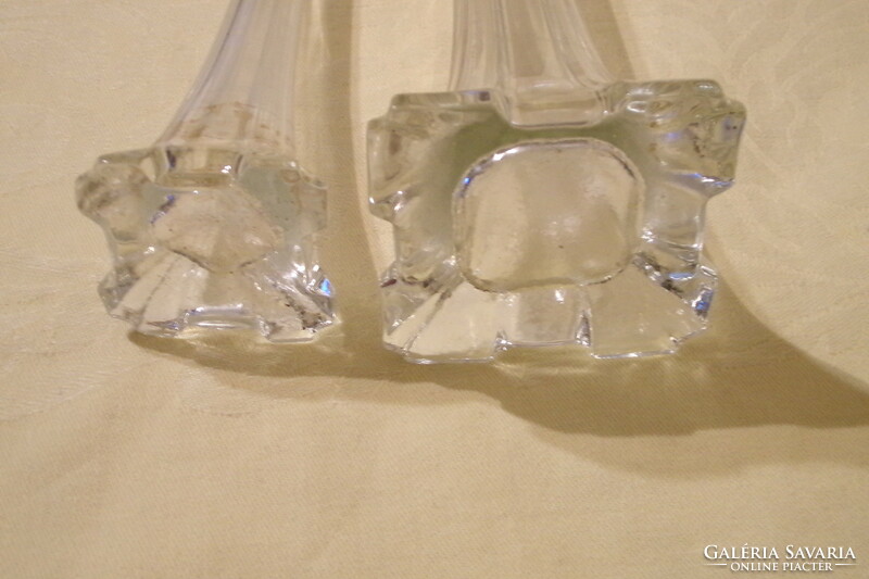 Action! Glass vase single strand vase 5.5x5.5x25cm 4x4x14.5cm in one