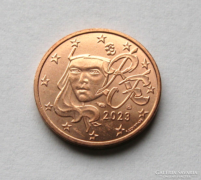 Franciaország – 2 Euro cent – 2023 – Marianne  – Ritka!