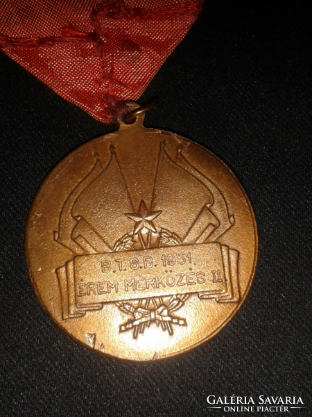 Btsb 1951 medal match
