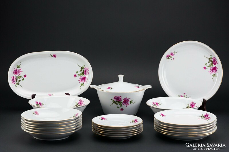 Alföldi porcelain tableware, 23 pieces, marked