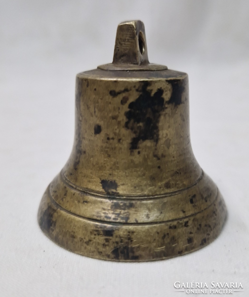 Antique copper bell, bell, in preserved condition 130 g.