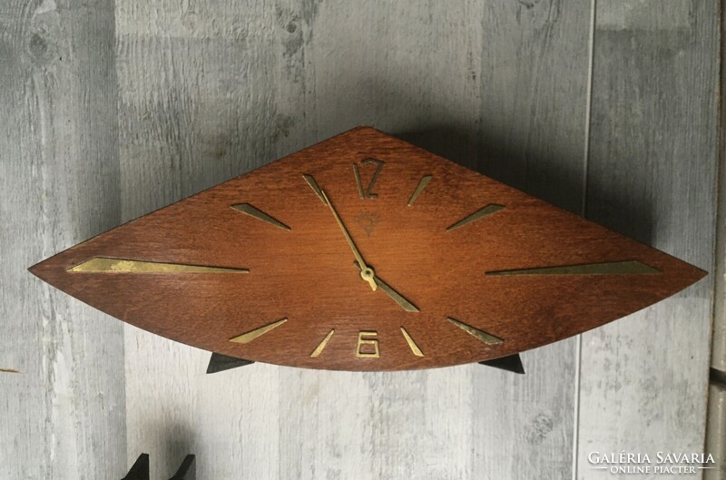 Old Russian table clock with key