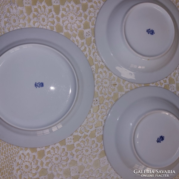 Alföldi panni patterned porcelain plates