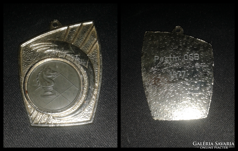 Chess medal (Pestm. Csb ii p. Ii) 1977