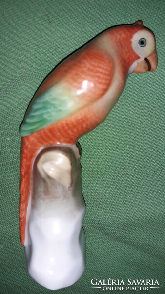 Antique, very beautiful Herend porcelain parrot 12 cm according to the pictures