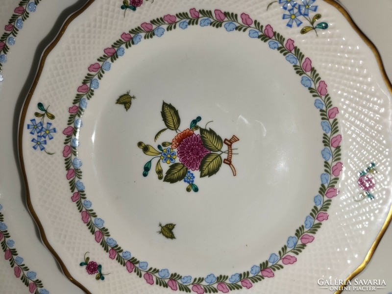 2 Pieces of rare Raven House plate.