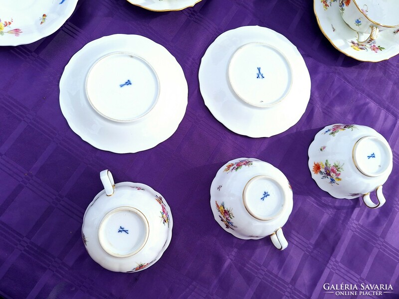 Meissen tea set for 9 people