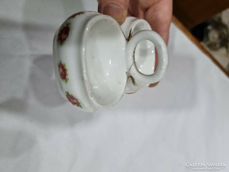 Old porcelain salt shaker