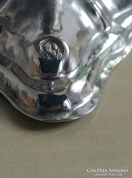 Antique silver perfume holder