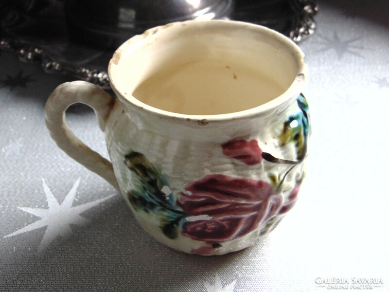 Old faience mug