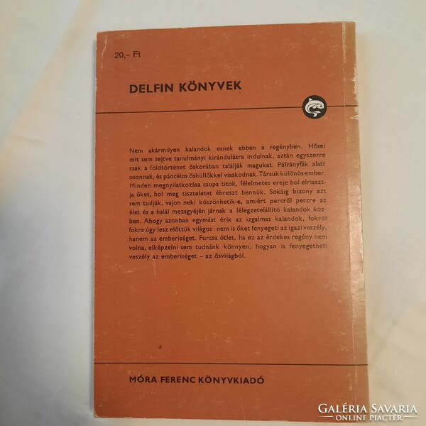 Tőke Péter: Veszedelem az ősvilágból   Delfin könyvek 1986
