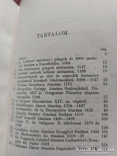 Szamota István: Régi utazások Magyarországon és a Balkán-félszigeten 1054-1717