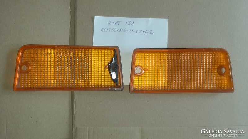 Fiat 131 rear index lamp cover