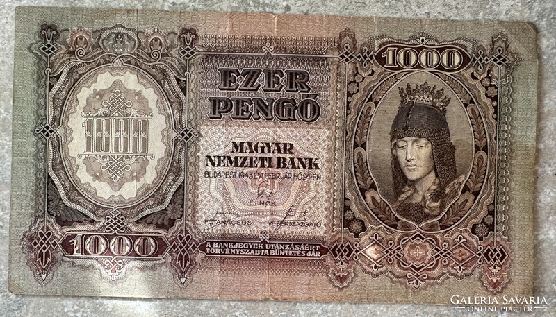 Old paper money