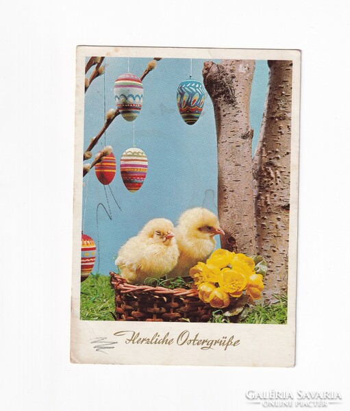 H:15 Húsvéti Üdvözlő képeslap