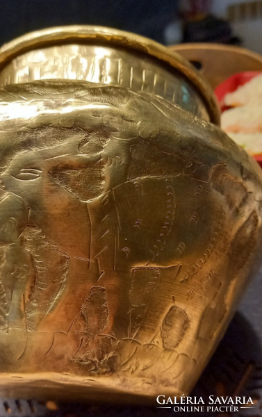 Egyptian copper vessel