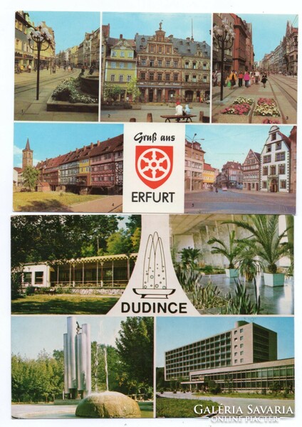 2 postcards, mail-clean, in one