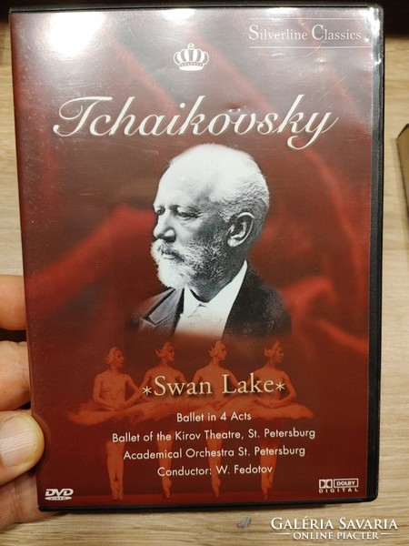 Tchaikovsky    Csajkovszkij     SWAN  LAKE  dvd