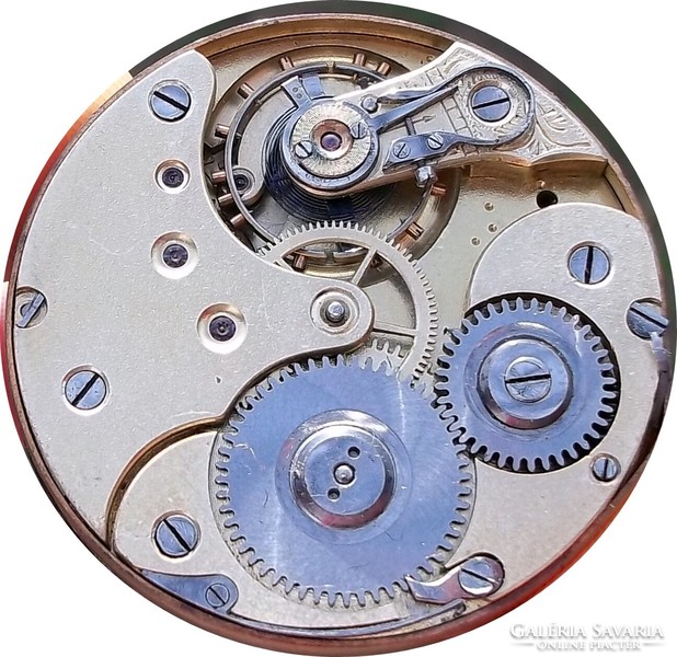 Delta fine adjustable antique pocket watch movement