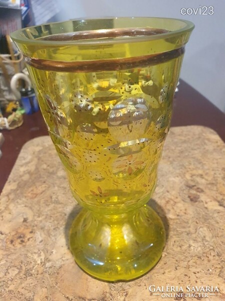 Antique Biedermeier chalice in perfect condition, suspicious of the Holy Grail :)