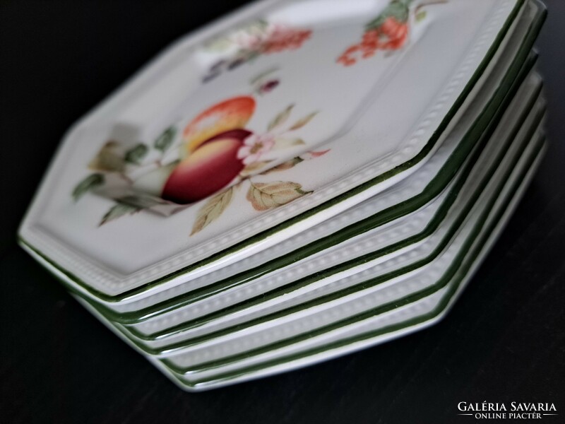 Johnson brothers fresh fruit ceramic small plates