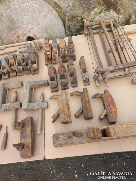 Antique carpentry tools