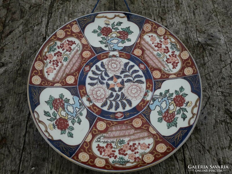 37 Cm. Japanese-style wall plate.