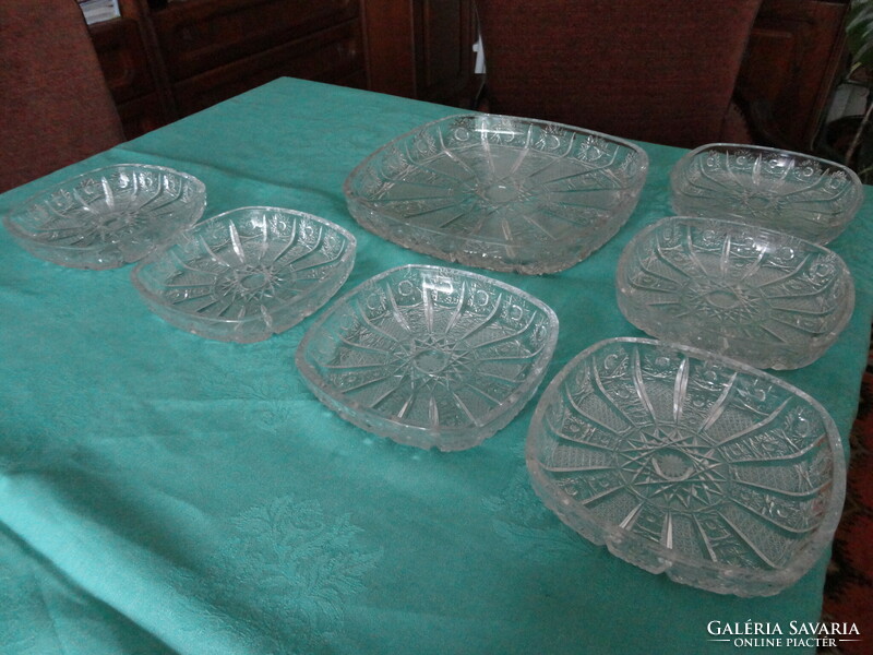 Cookie crystal bowls (6+1 pc.)