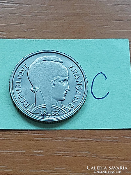 France 5 Francs 1933 Nickel #c