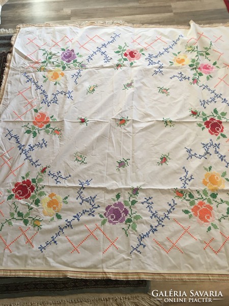 Old table cloth