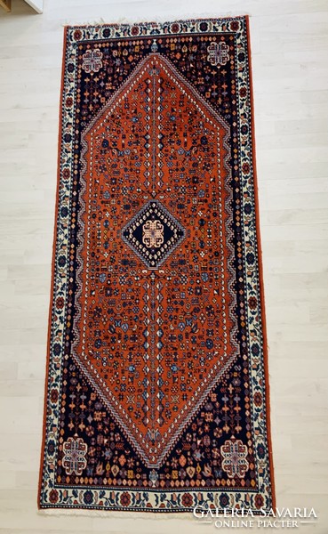 Iranian hand-knotted abadeh rug