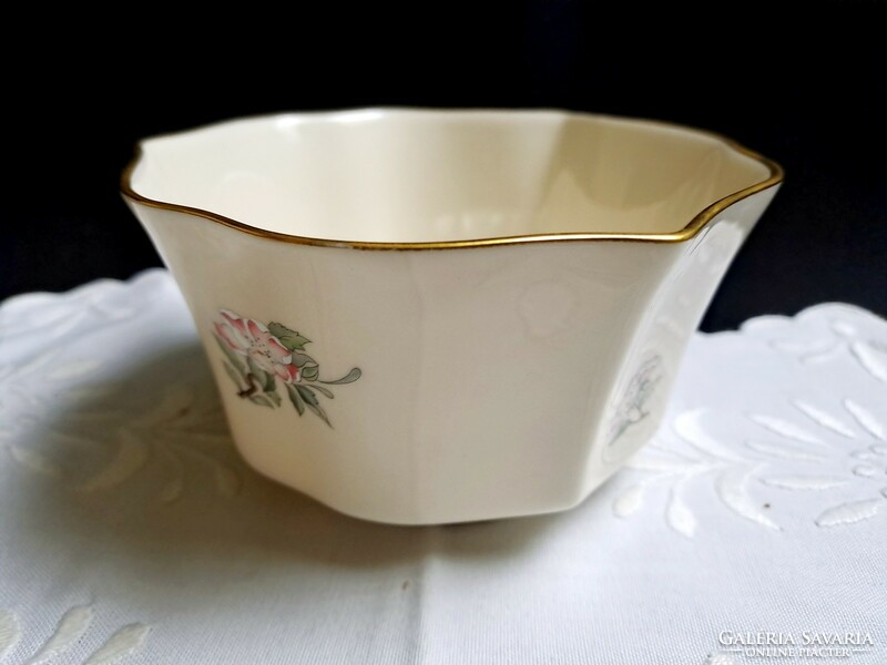 Beautiful and rare lenox serenade (made in u.S.A.) Porcelain serving bowl, bowl