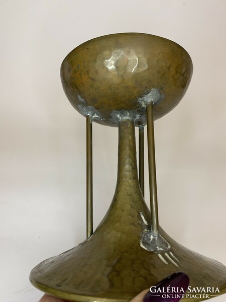 Talwin morris copper candle holder from 1900