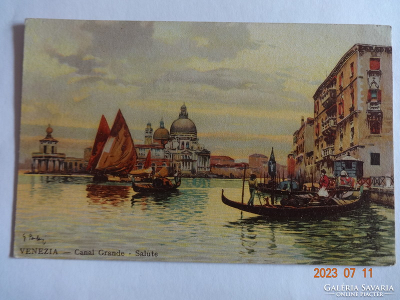 Régi, antik képeslap: Velence (Olaszország)