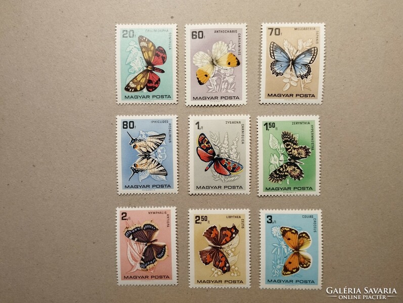 Butterflies of Hungary 1966