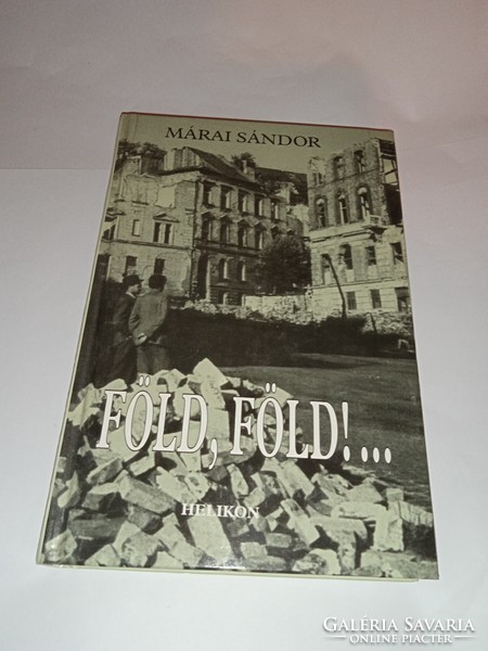 Sándor Márai - land, land!...(Memories) - new, unread and flawless copy!!!