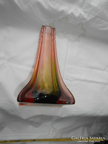 Színátmenetes  üveg váza