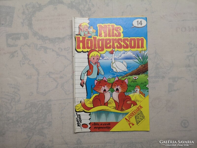 Nils Holgersson 14. - Nils a cicák megmentője