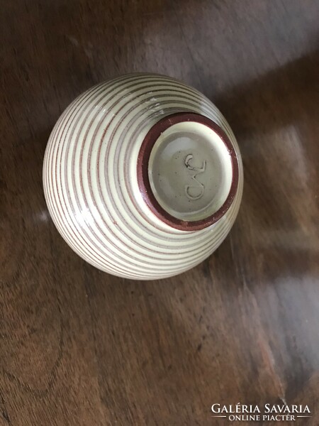 Jmd josef mäser, dornbirn ceramic vase m115