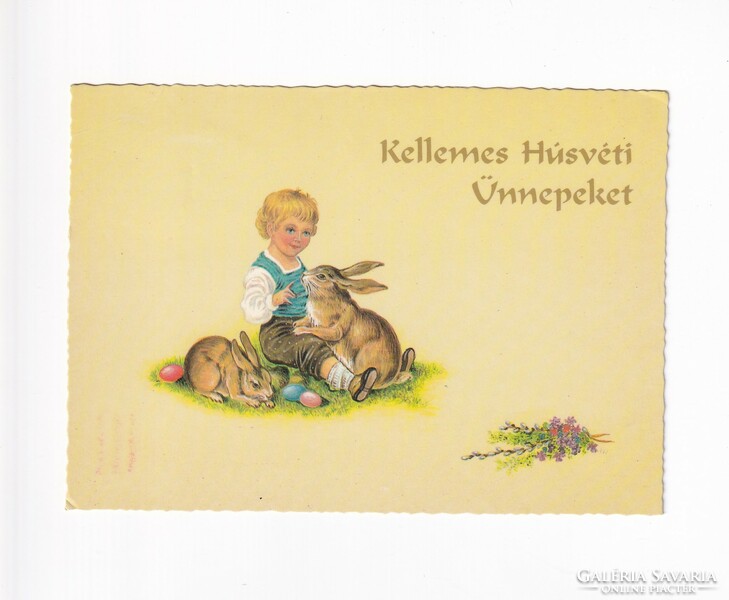 H:24 Húsvéti Üdvözlő képeslap