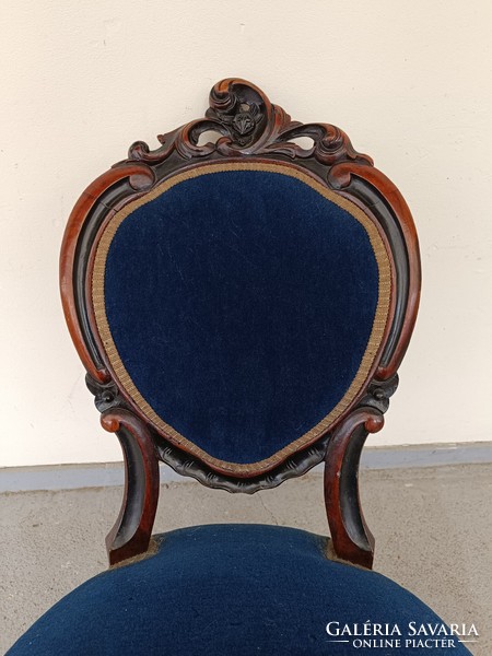 Antik patinás bútor neobarokk kárpitozott szék 1 darab 414 8418