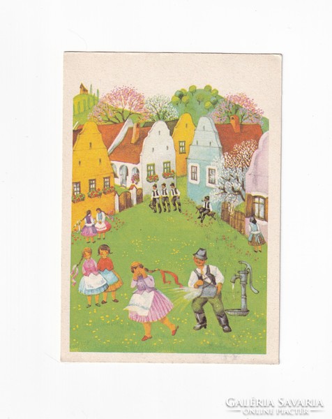 M:26 Easter greeting card fine arts 01