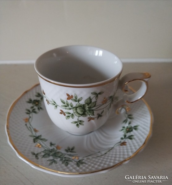 Erika pattern raven house coffee cup (damaged)