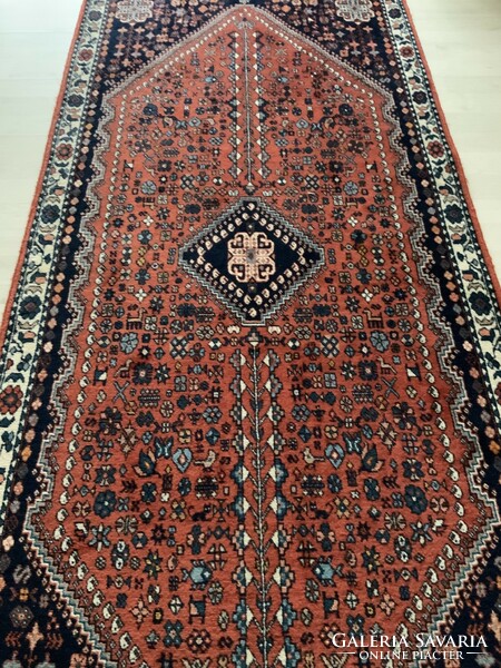 Iranian hand-knotted abadeh rug