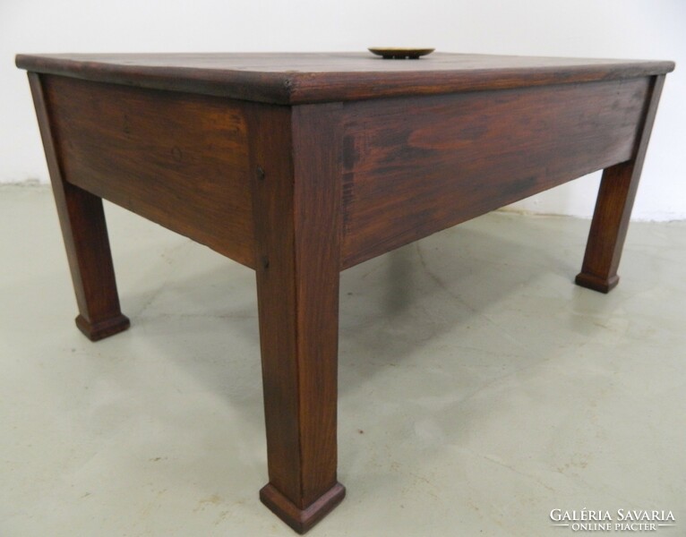 Rustic antique smoking table