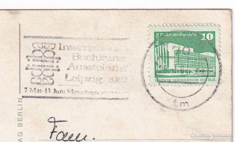 H:17 Húsvéti Üdvözlő képeslap szép bélyegzés