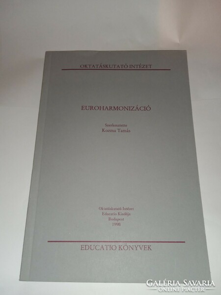 Tamás Kozma (ed.) Euroharmonization