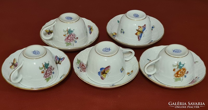 Herend butterfly Eton coffee cup