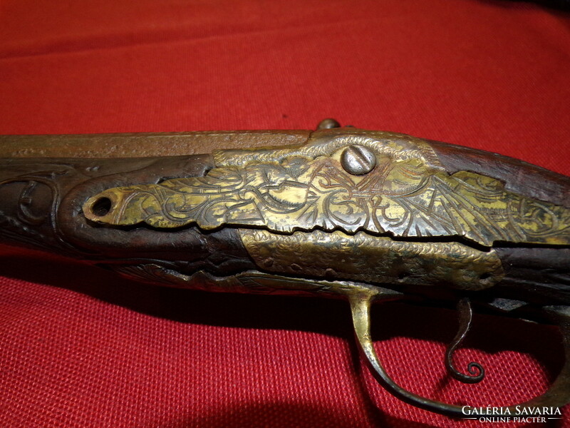 Turkish, French flintlock pistol