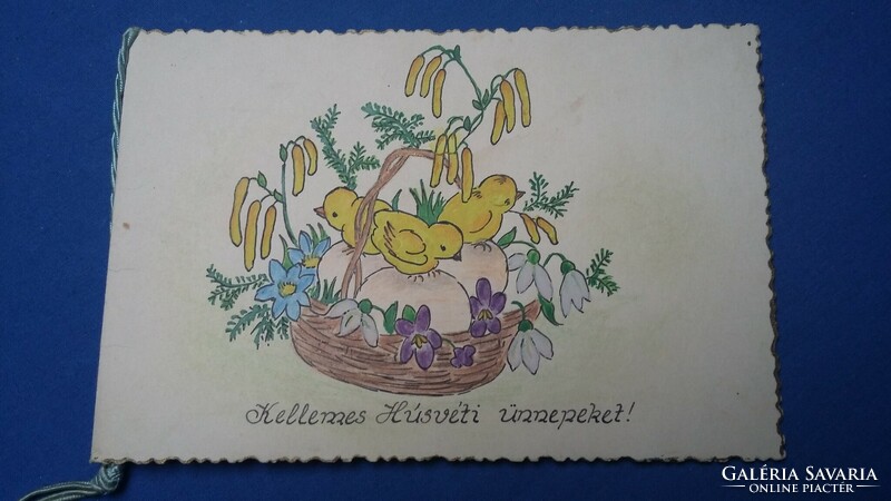 Two unique Easter postcards from the 1960s